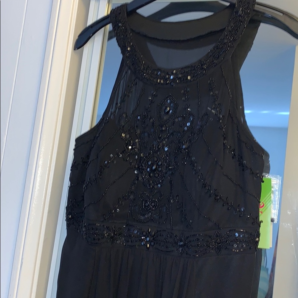 Elegant black gown